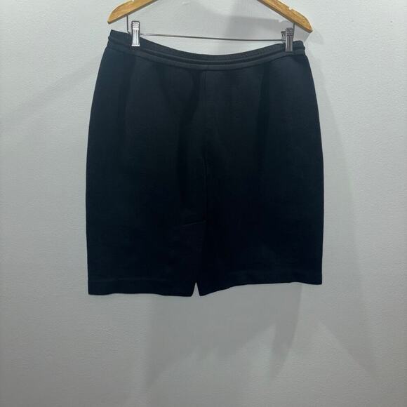 VINCE. XO Barney’s New York Black Stretch Drawstring Pull- On Skirt Size Large - Picture 6 of 13